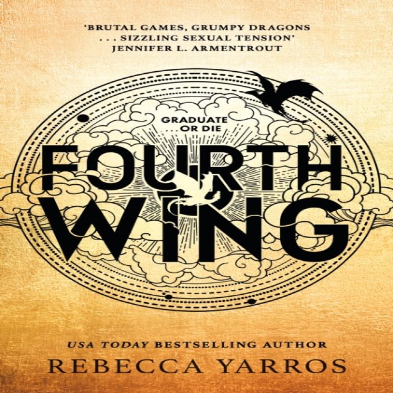 Fourth Wing by Rebecca Yarros Hardback Book 9780349436999