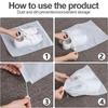 10/30/50Pcs Breathable Dust Covers Non-Woven Dustproof Drawstring Clear Storage Bag Travel Pouch Shoe Bags Drying Shoes Protect