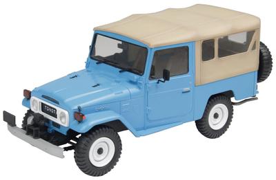 PLATZ Modèle réduit en plastique Toyota Land Cruiser PIT004 1/24 BJ-44 (Toit souple/toit rigide)