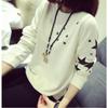 Autumn and Winter Women's Long-sleeved T-shirt Sweatshirt Women's Tops