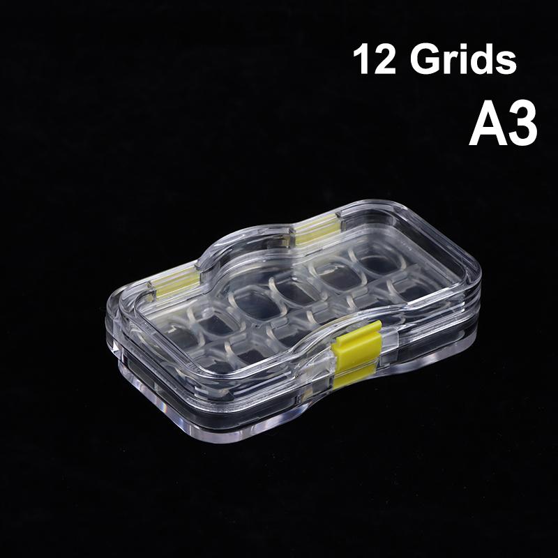 Zahnprothese Gebiss Zähne Behälter Etui Zahnmedizin Material Dental Prothesen Schutz Transparent Aufbewahrungsbox Mit Folienhalter