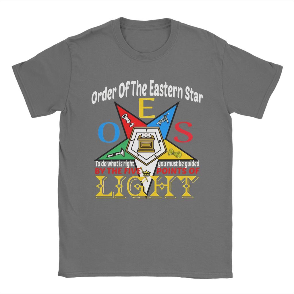 Oes Style Order Of The Eastern Star Logo Sistar Light Tshirt Unisex Vintage 100 Cotton T Shirts Summer O Neck Tees Clothing