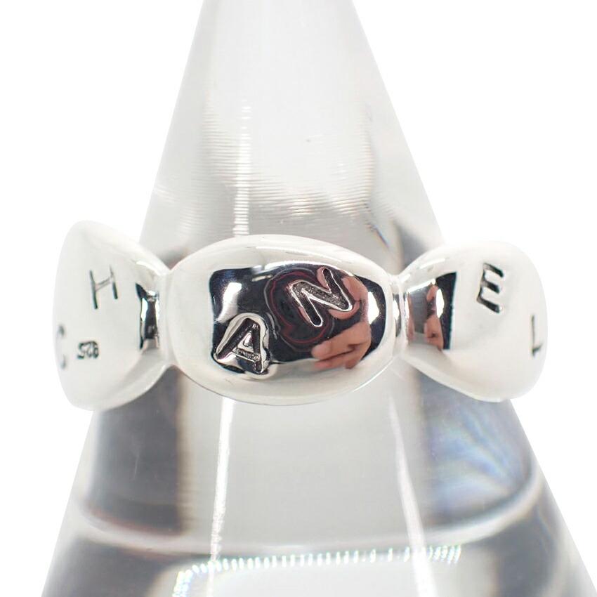 

[Used] CHANEL/Chanel 925 Alphabet Logo Ring/No. 9/g485-76