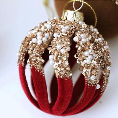12 Stück Weihnachtsbaumkugeln Anhänger Ornamente Moderne Kunst Strass Dekorative Kugel Weihnachtsbaum zum Aufhängen für Zuhause Wand Wohnzimmer