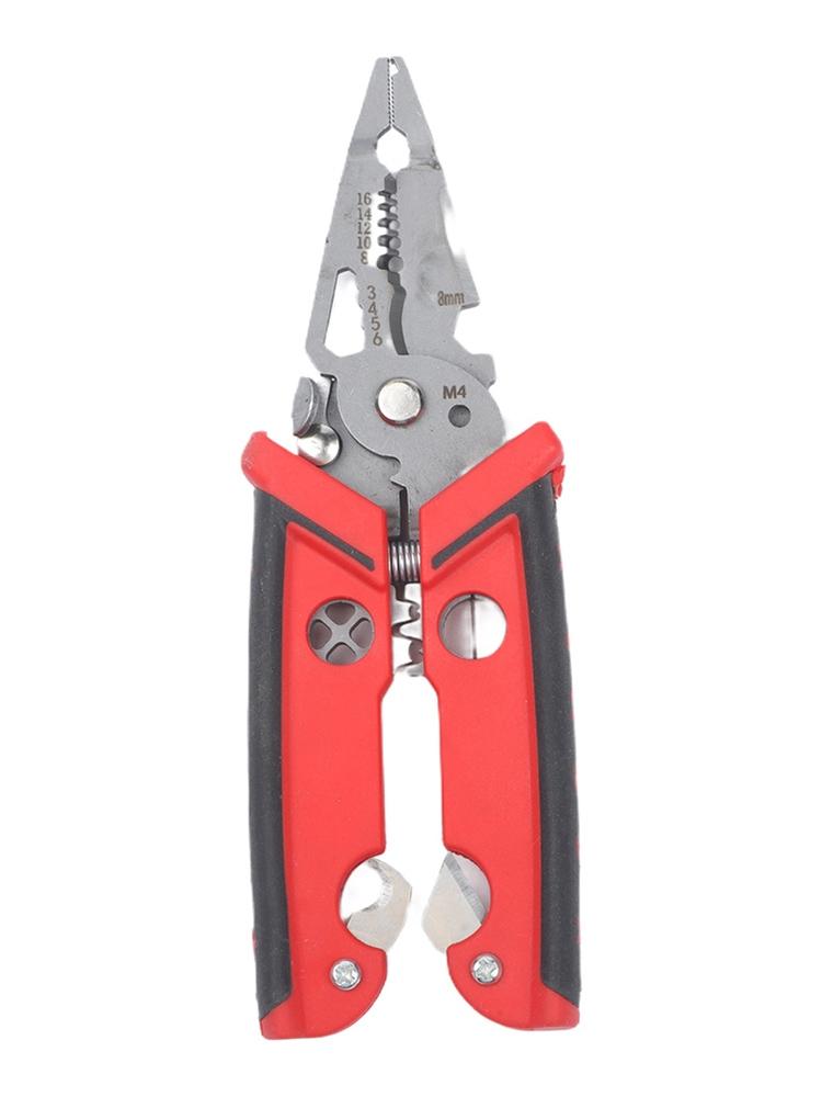 Electric Wire Cutter Multi Tool Pliers Wire Stripper Tool Chrome Vanadium Steel