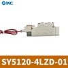 SMC Japan Original SY Series Pneumatic Three-Position Five-Way Solenoid Valve SY5120-SY3120-5L ZD-M