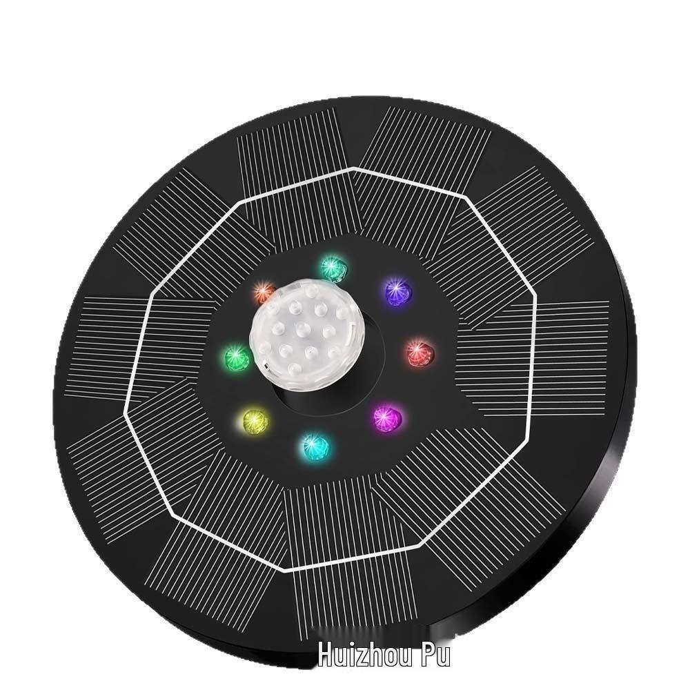 Luminous Solar Floating Water Pump - Outdoor Garden Fountain for Fish Ponds
