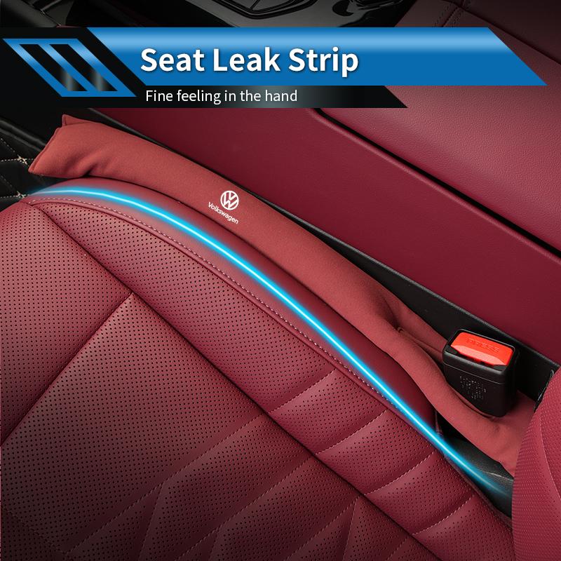 BIG1 Suede Car Interior Seat Gap Plug Filler Sealing Strip For Volkswagen VW Golf GTI Polo Passat Scirocco Tiguan Jetta T-ROC Touareg