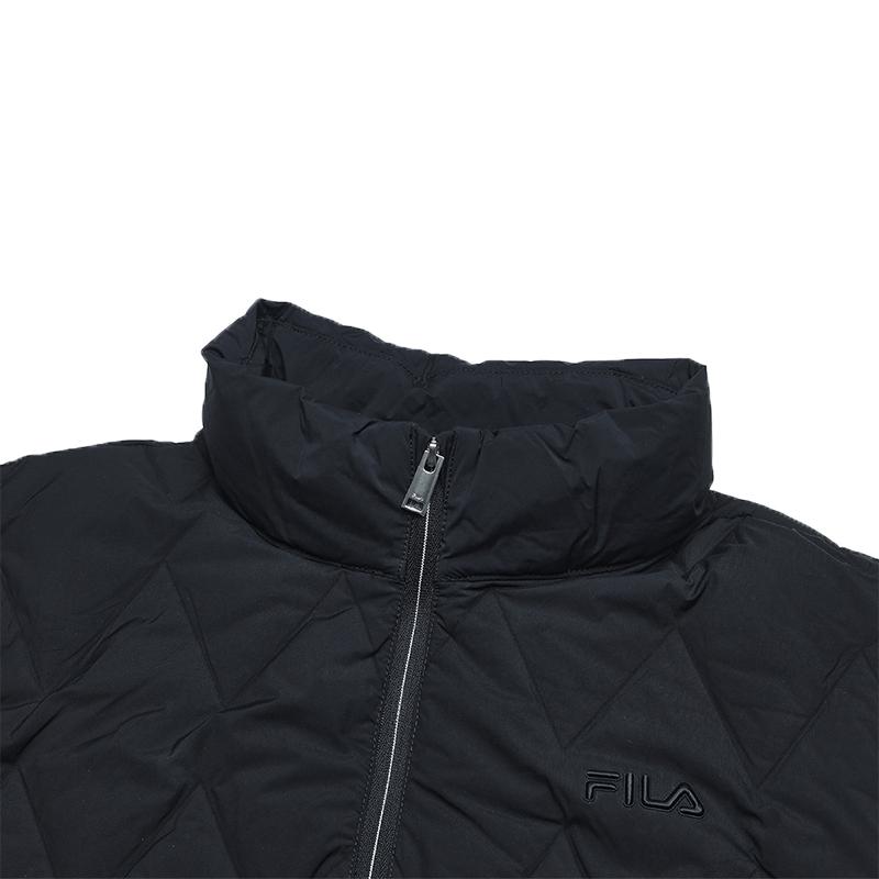 FILA Comfortable Versatile Vest Down Jacket Women outerwear Black F11W448908FBK