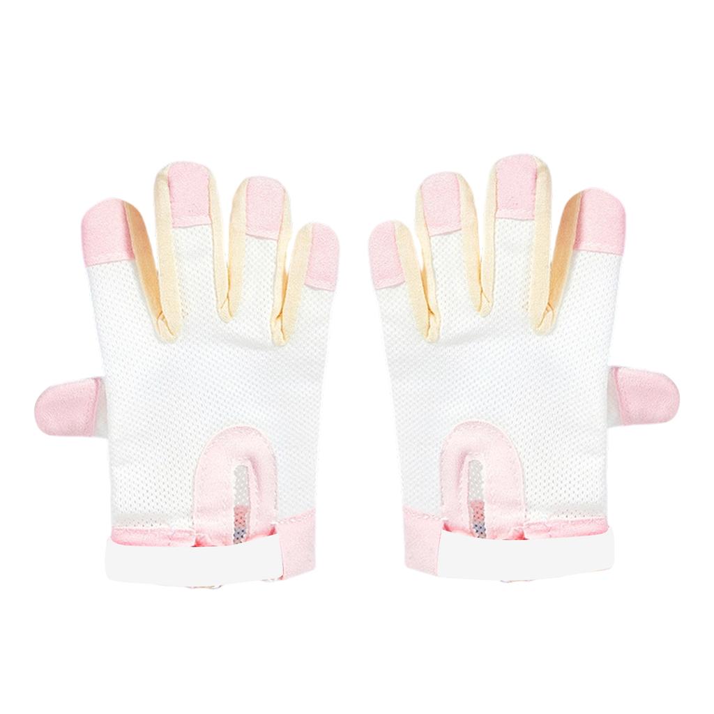Daumenlutschhandschuhe, Babyfütterungshandschuhe, Atmungsaktive Finger- und Daumenschützer, die Kinder am Daumenlutschen hindern.