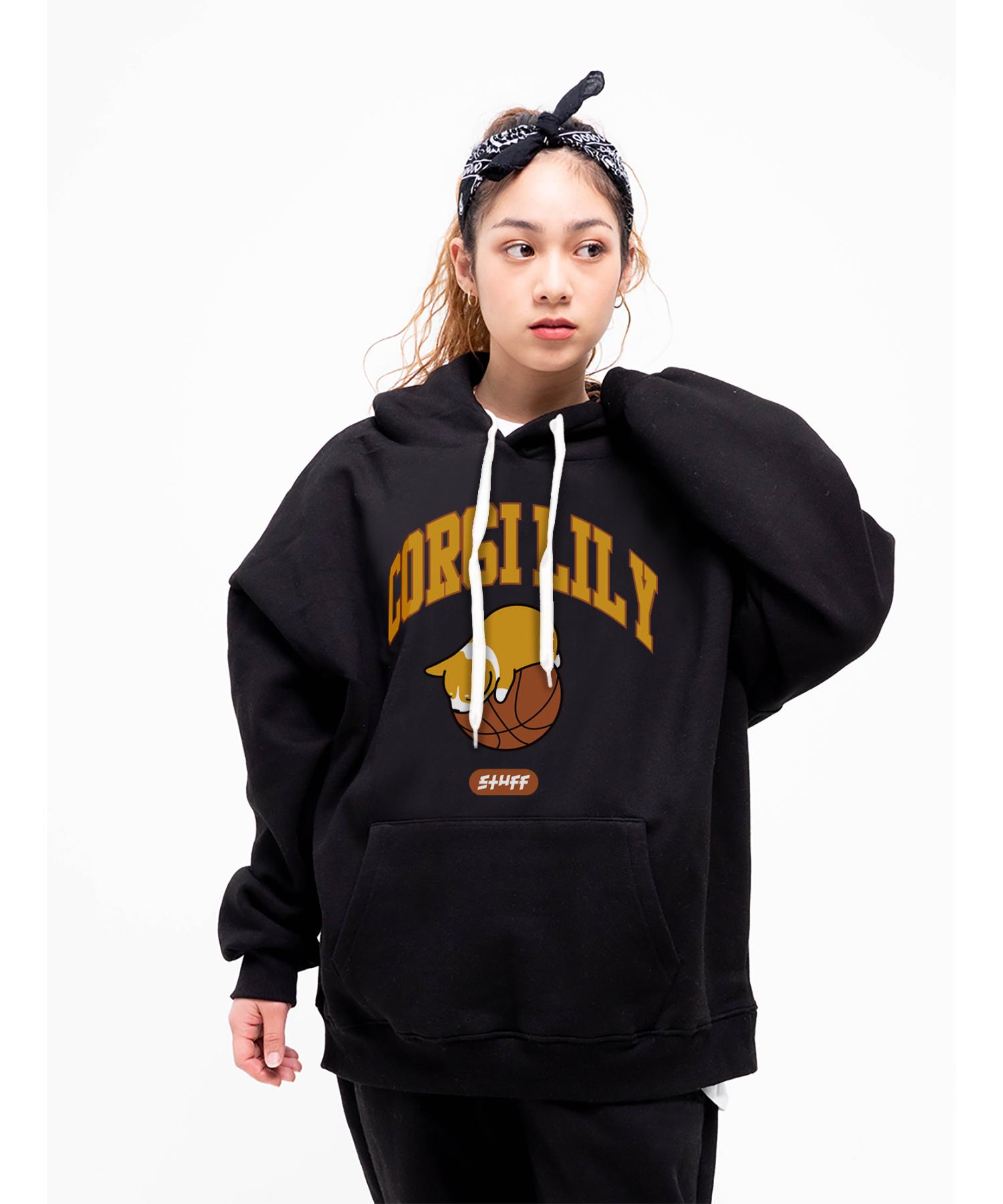 Толстовка Sturf Corgi Lily Grrr Gray/L