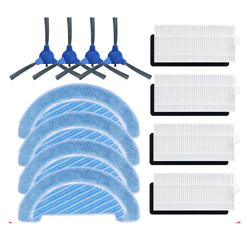 Compatible for Cecotec Conga 1090 1790 Titanium Ultra Robot Vacuum Spare Parts Accessories Main Side Brush Hepa Filter Mop Rag