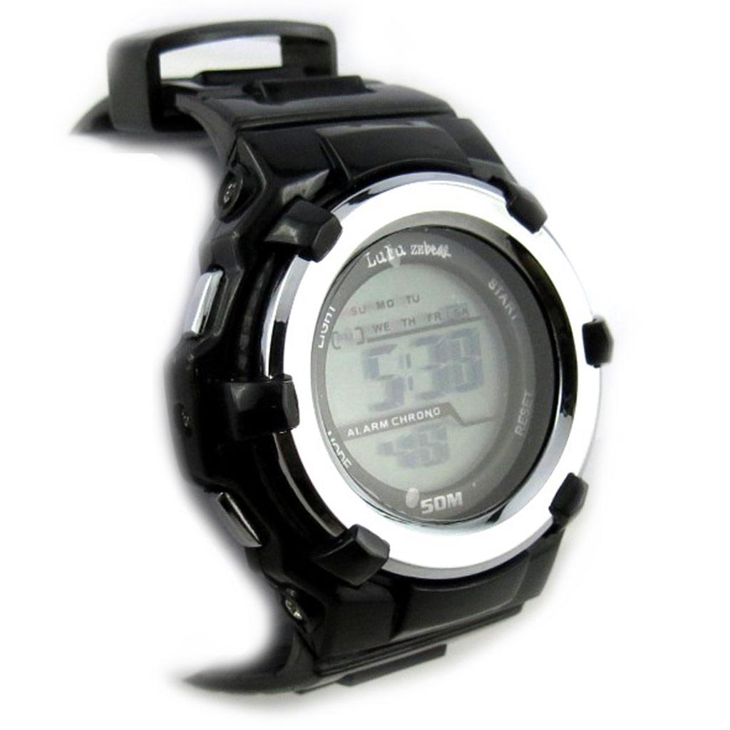 LULU CASTAGNETTE [N2349] - Designer Watch 'Lulu Castagnette' Black