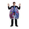 Game Character Lung Cosplay Costume With Digital Print For Halloween And Stage Performances