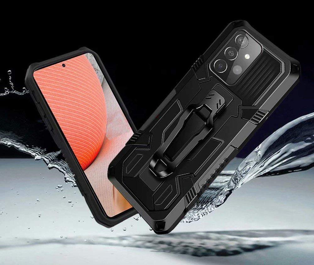 Hybrid KickStand case for Samsung Galaxy A72 5G / A72 LTE, Black