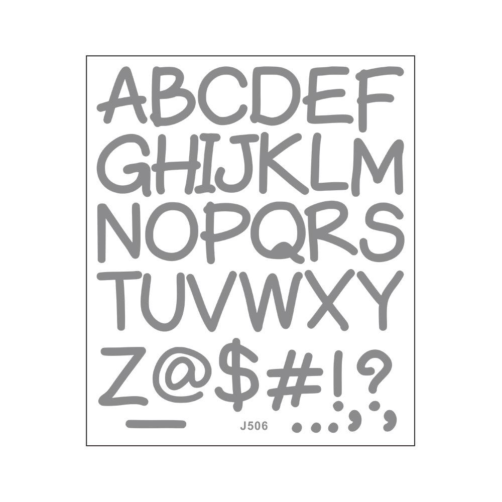 Colorful Creative Capital English Letter Combination Diy Notebook Beautification and Decoration Stickers