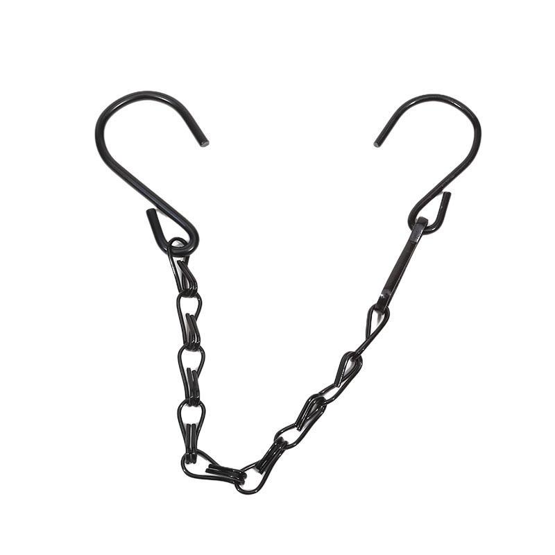 Plant Hanging Chains for Flower Pot Basket Versatile Length Sturdy Metal for Bird Feeder Planters Lanterns Ornaments Home Garden Support