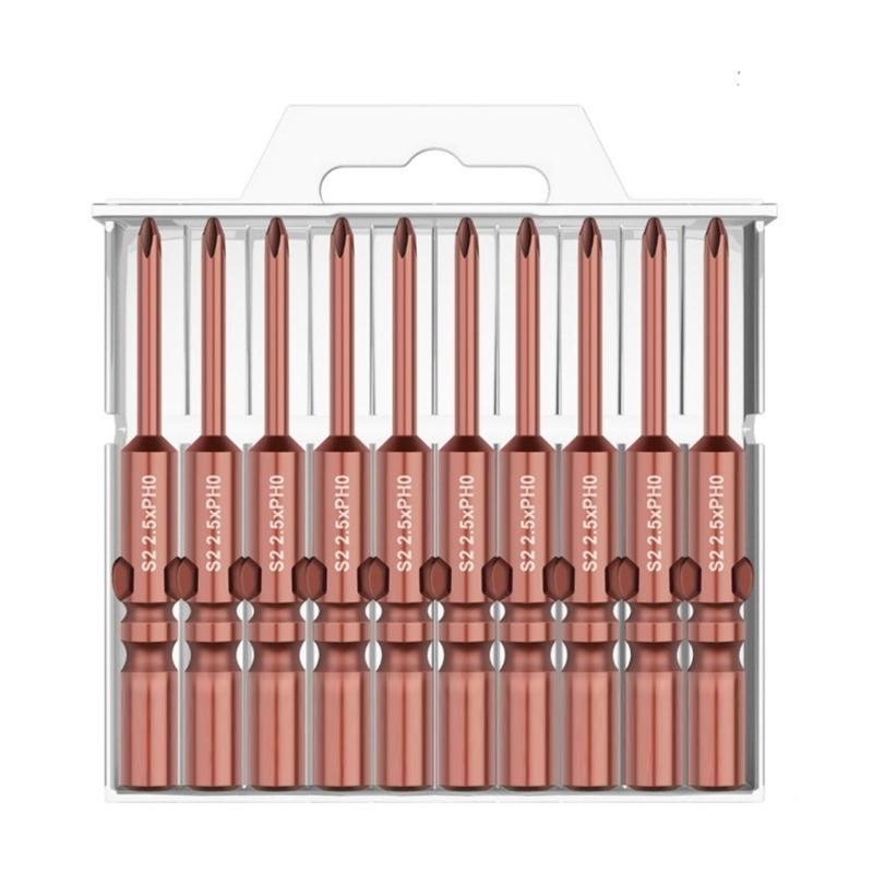 Crossing Screwdriver Bit 1/4inch Hex Shank Electric Impacts Drill PH0 PH1 PH2 Magnetic Batches Head High Hardness Tool