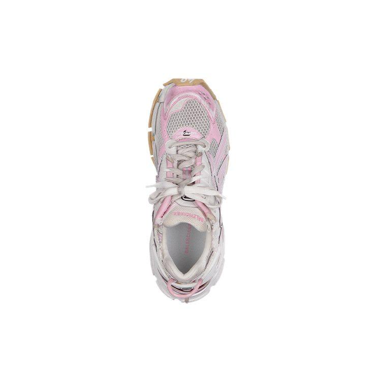 Balenciaga Runner Sneakers 'White Baby Pink Mesh And Nylon' Women's 677402W3RB39059