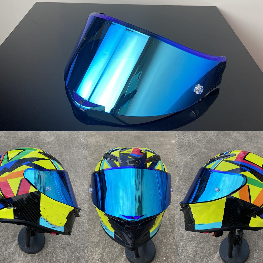 CORSA R RACE3 Helmet Shield for AGV PISTA GPR GPRR Helmet Visor Uv Protection Windshield Casco Moto Accessories