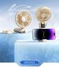Foldable Mini Fan with Digital Display for Desk, Dorm, or Outdoor Use
