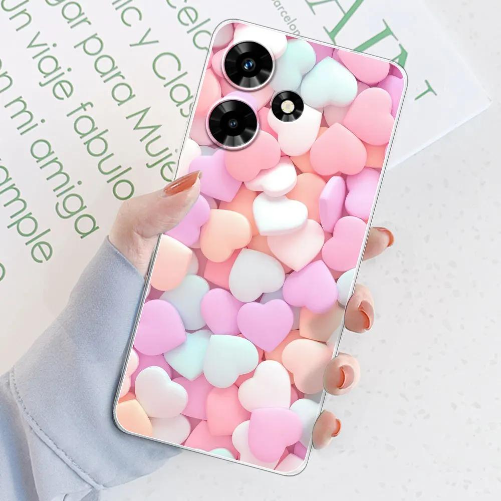 

For Infinix Hot 30 Case Cover For Infinix Hot 30i 30i NFC Clear Soft Silicone Protect Phone Case For Infinix Hot 30 Play Coque Infinix Hot 30i