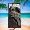 P-Pantera Band Microfiber Blanket Quick Drying Beach Towels Oversized Printing Super Absorbent Pool Towel Blanket