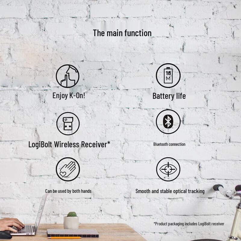 Logitech M240 Silent Wireless Bluetooth Mouse