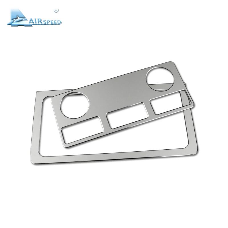 For BMW E60 2005-2010 Rear AC Outlet Vent Frame Cigarette Lighter Decor Trim Stickers
