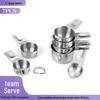 7-Piece Stainless Steel Measuring Cup & Spoon Set for Baking