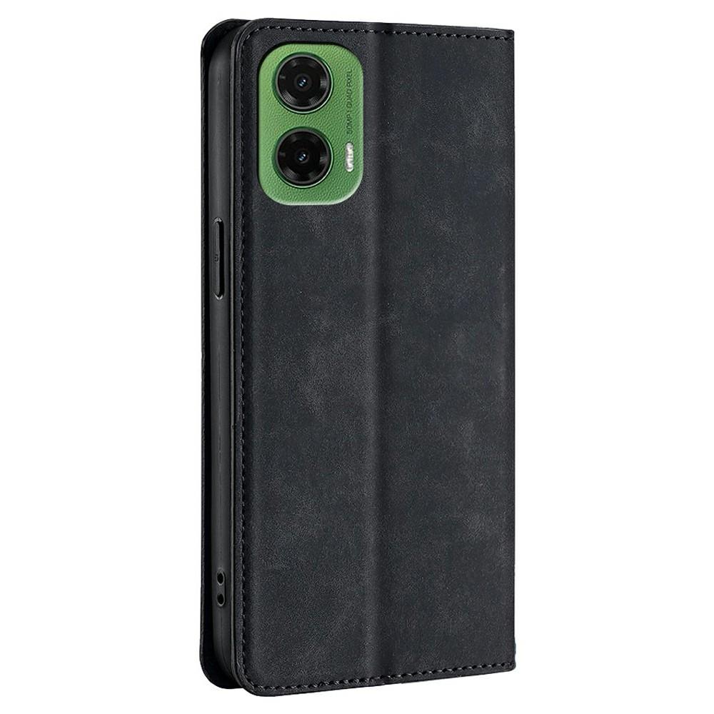 For Motorola Moto G35 5G Case Card Holder PU Leather Magnetic Closing Phone Cover