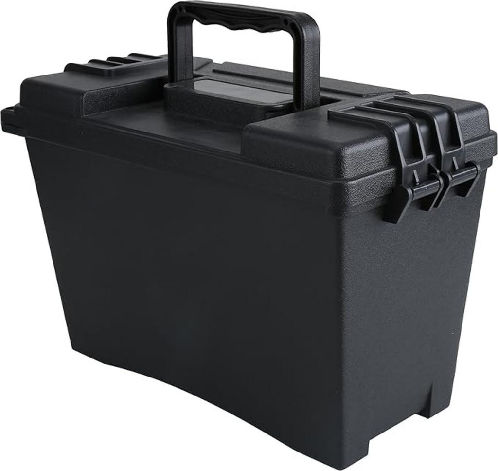 Tools Plastic Field/ Storage Boxes, Black, 84-404