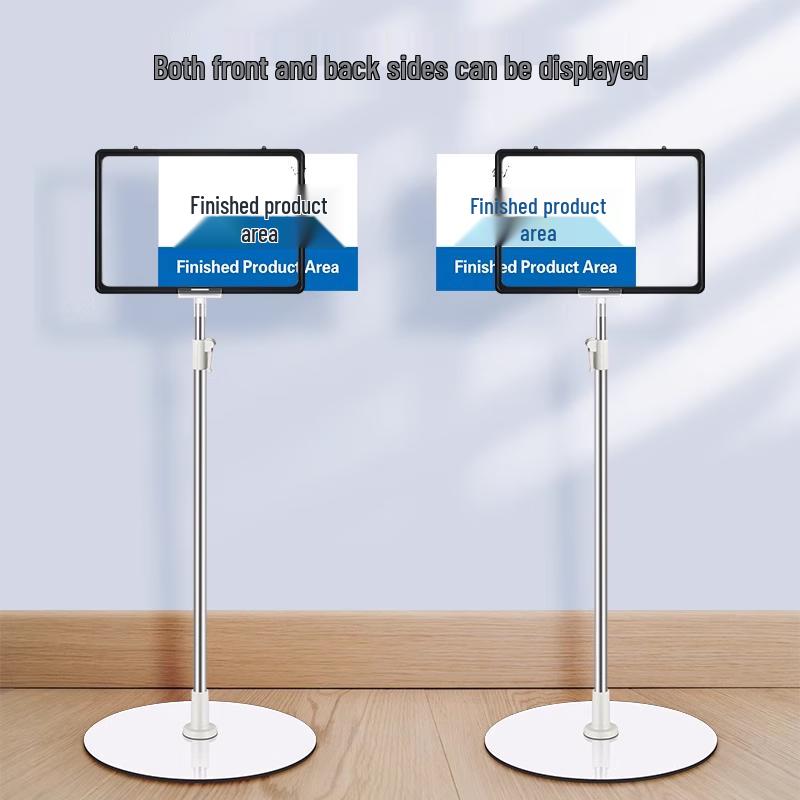 NaiDuo A4 Adjustable Floor Sign Holder Stand