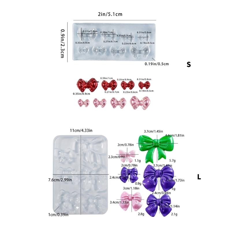 Flexible Silicone Mold for Creating Butterfly Hair Accessories Bracelet Key Chain Pendant Epoxy Mould Jewelry Supplies