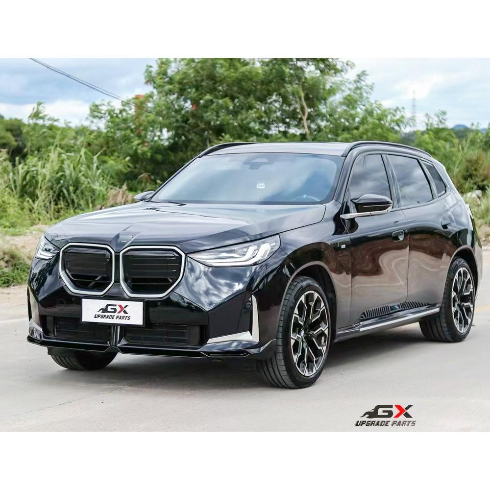 BMW X3 G45/G48 High-Quality Gloss Black Upgrade Kit: MP Front Lip, Fang Grille, Horn, Mirror Covers