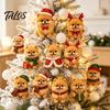 24 Day Countdown Calendar Pomeranian Christmas Countdown, 24-Day Advent with 2D Acrylic Tabletop Ornaments Dog Ornaments, Tree Hanging Decor, Gift for