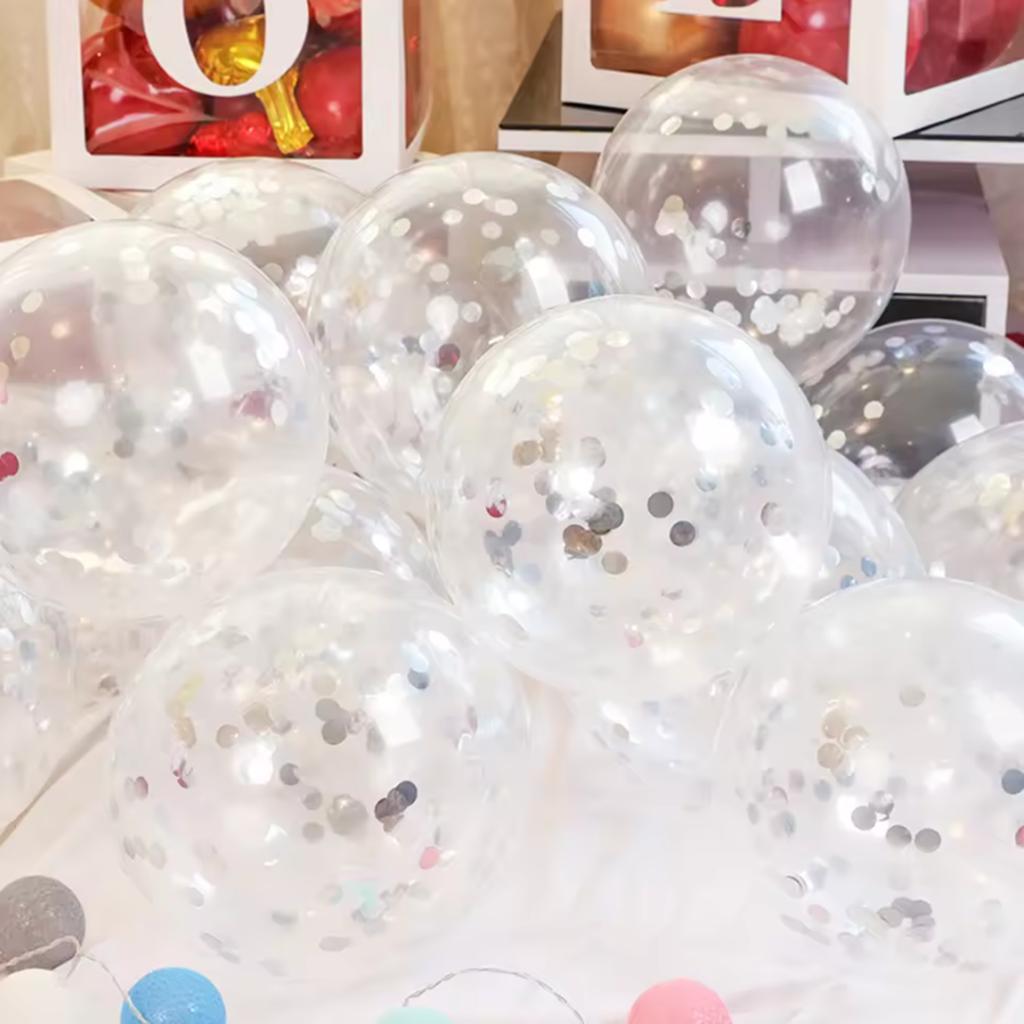 10/20pcs12Inch Golden Confetti Latex Balloons Birthday Party Decoration WeddingBalloons Decoration Balloons