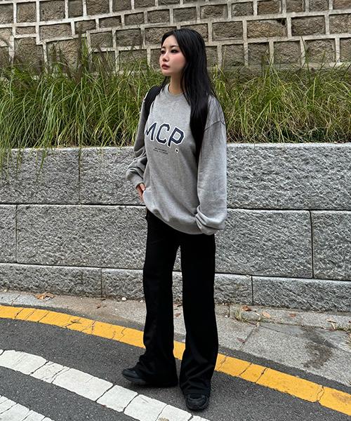 CRISCELO Arch Logo Sweatshirt_Gray