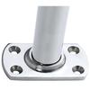Marine Hardware Fittings Square Tube Seat Weldable Deck Handrail Railing Bracket Yacht Stainless Steel Fittings