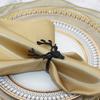 Christmas Napkin Rings Wedding Party Dinner Anniversary Napkin Buckles For Home Decoration