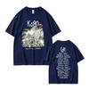 Korn Rock Band Follow The Leader Tour T Shirt Men's Vintage Graphic T-shirts Men Women Metal Gothic Harajuku Short Sleeve Tshirt