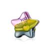 Copper Sparkling Crossover Star Shape Bead Charms Galaxy Blue Star Shape Murano Glass Charm Fits 3mm Bracelets Necklaces