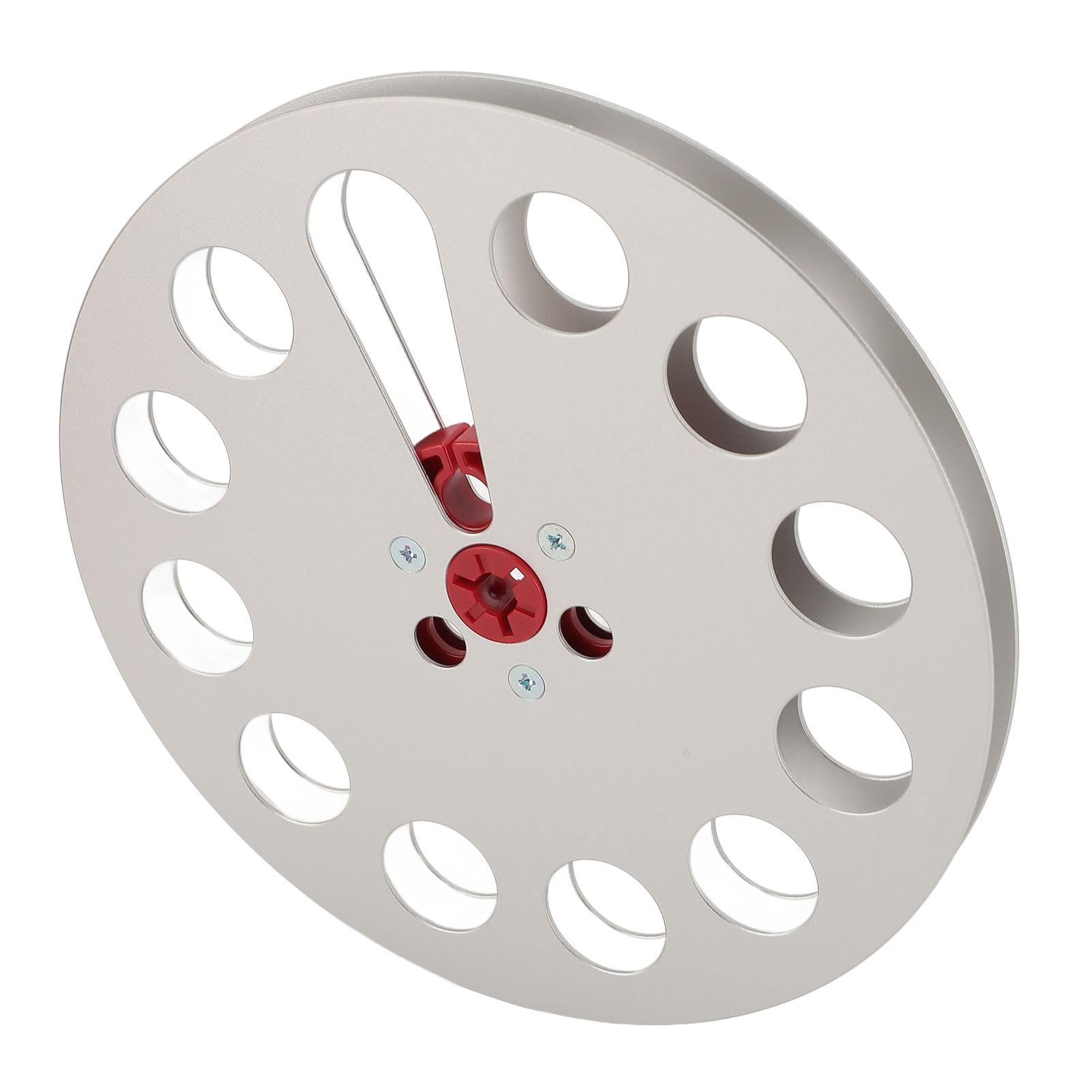 

14 7-дюймовая пустая катушка для ленты из алюминиевого сплава, универсальная открытая катушка для звуковой ленты, пустой диск для ReVox серебряный