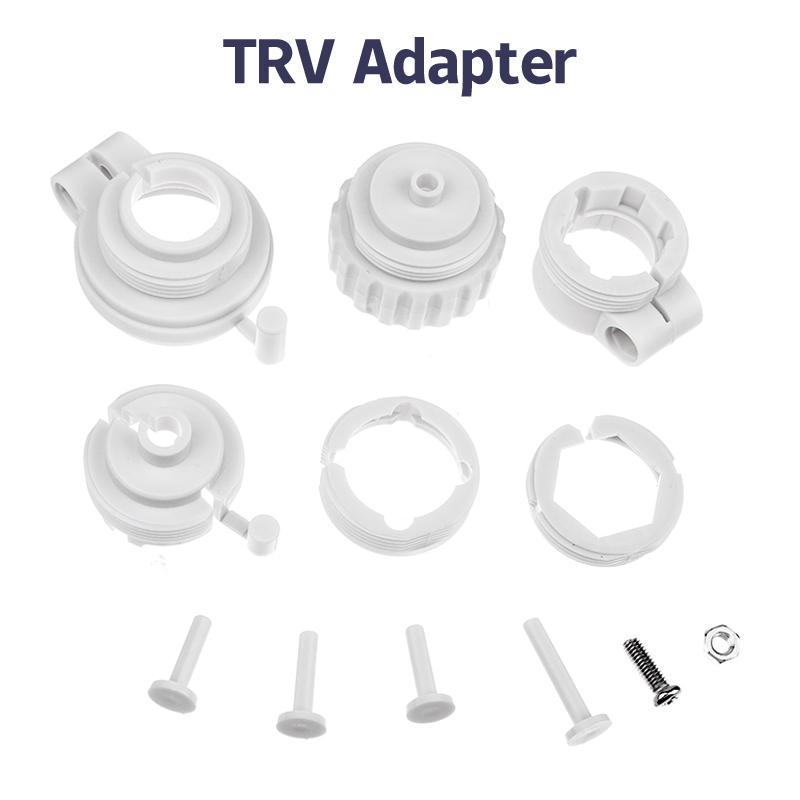 Adaptéry Tuya Radiátorový TRV Adaptér Chytrý Termostatický Radiátorový Ventil Vhodný Pro M30*1.5 Trv602/Trv604/Trv601/Trv603