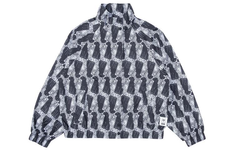 Vans Jackets Men s Black Stand Collar Moderate Other VN0A5FRQPQE M
