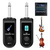 2.4G Drahtloser Gitarren-Audio-Sender Empfänger Gitarren-Drahtloses Übertragungssystem für Gitarre Bass E-Instrumente