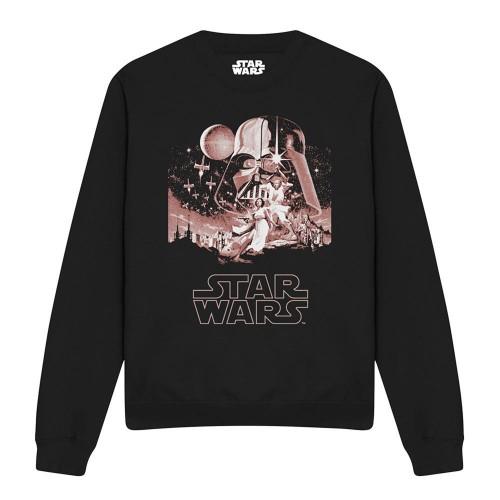 Star Wars Womens/Ladies Vintage Poster Sweatshirt