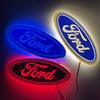 LED Light Logo Sticker for Explorer F150 F250 Focus Mondeo Front Badge Tail Decals Car Styling Rear Emblem Auto Decoration