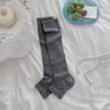 Breathable JK Style Socks Solid Color Ice Silk Socks New Mid-tube Stocking  Sweet Girls