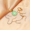 10pcs Stainless Steel PVD Gold Plated Zircon Earring Hooks Wires for DIY Jewelry Findings Accessories Handmade Earrings Making